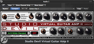 Студия Devil Virtual Guitar Amp II