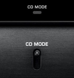 Специальный режим CD в модели   BD-A1060   заставляет устройство приобретать характер высококачественного проигрывателя аудио компакт-дисков с уменьшенным коэффициентом вибрации и гораздо большей чувствительностью к специфичности музыкальных форматов